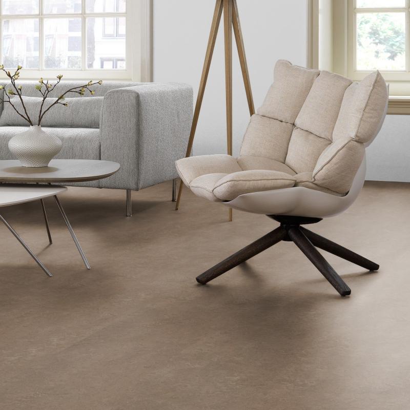 Forbo Marmoleum Cinch LOC Seal Square Clay | OnFlooring